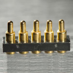 5 pin pogo pin connector plain base type  KLS1-5PGC01
